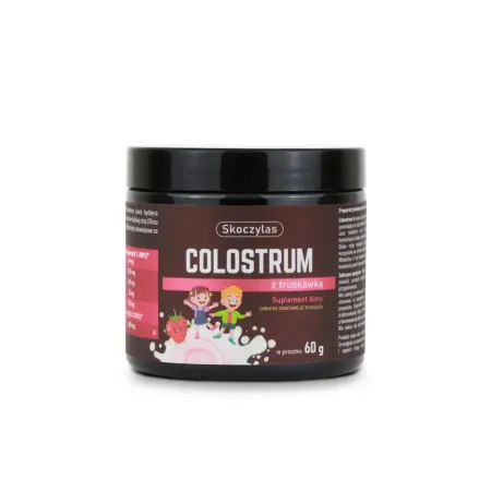 Skoczylas COLOSTRUM z truskawką - 60 g